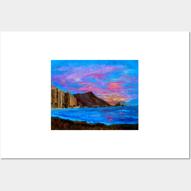 Diamond Head Wall Art by jennyleeandjim